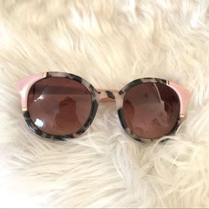 Ted Baker pink & tortoise sunglasses